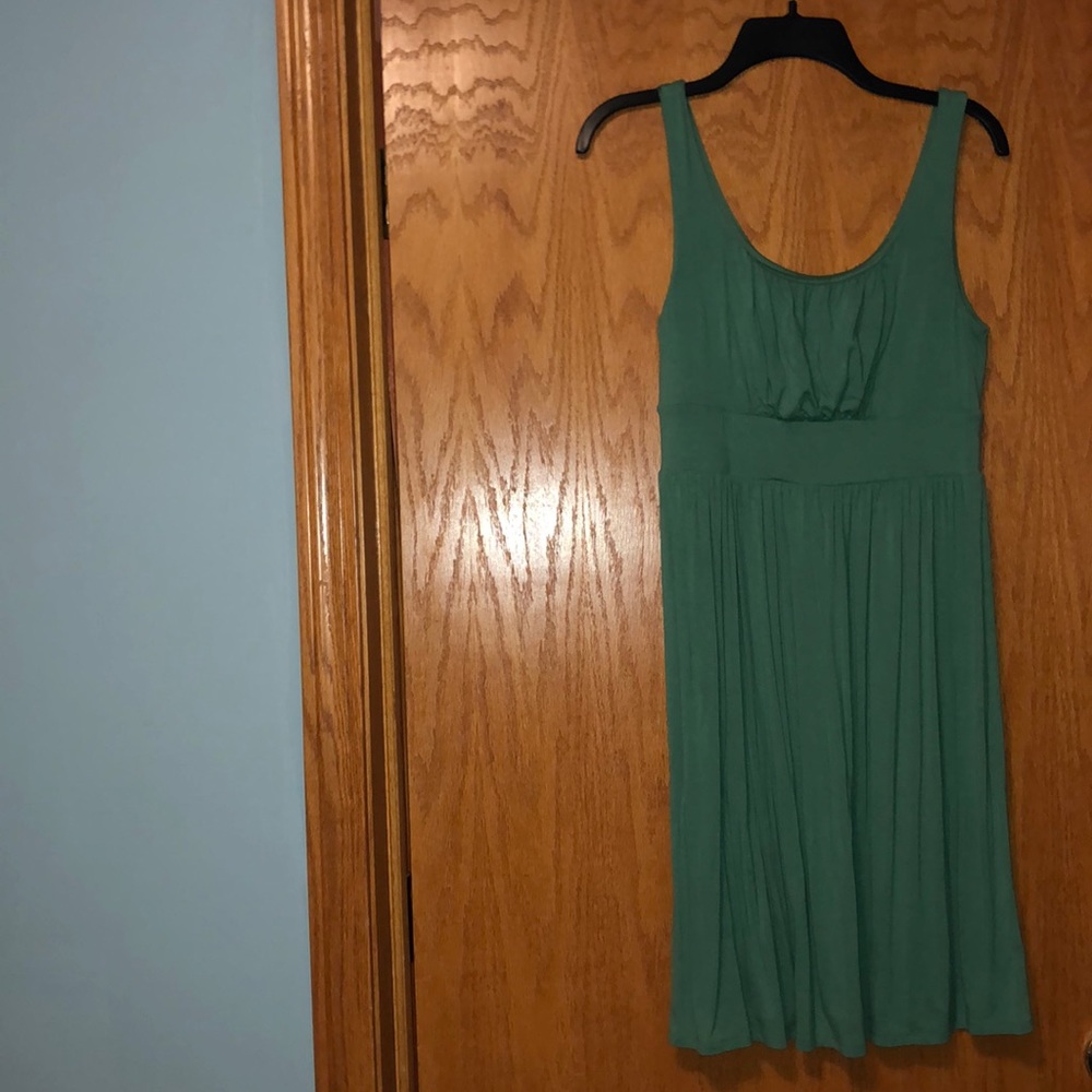 Green dress
